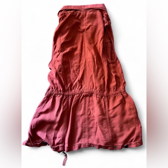 Ashley By 26 International Rust Women’s Utility Vest Size Small - Picture 2 of 7